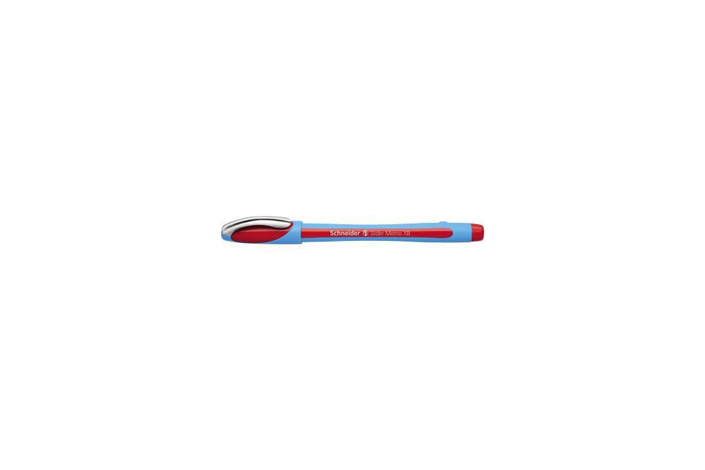 Schneider Kugelschreiber Slider Memo XB 150202 1mm rot Schneider Kugelschreiber Slider Memo XB 150202 1mm rot