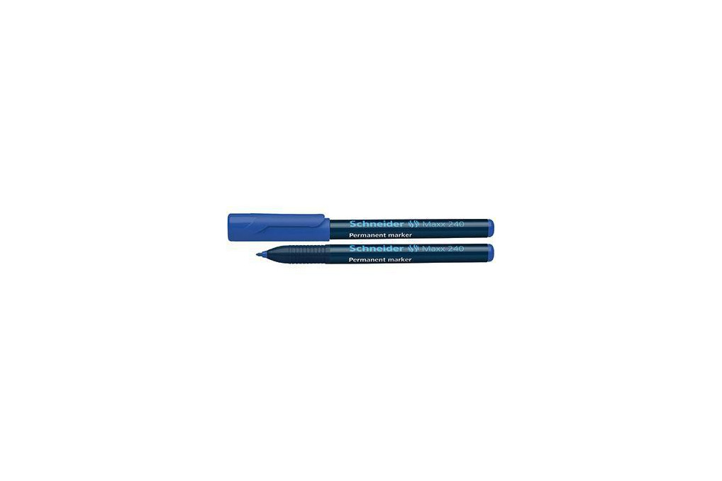Schneider Permanentmarker Maxx 240 124003 1 2mm Rundspitze blau Schneider Permanentmarker Maxx 240 124003 1 2mm Rundspitze blau