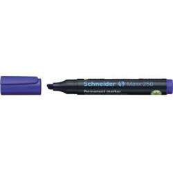 Schneider Permanentmarker Maxx 250 125003 2 7mm Keilspitze blau
