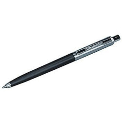 Soennecken Kugelschreiber 3239 Nr.300 Edelstahl Großraummine blau