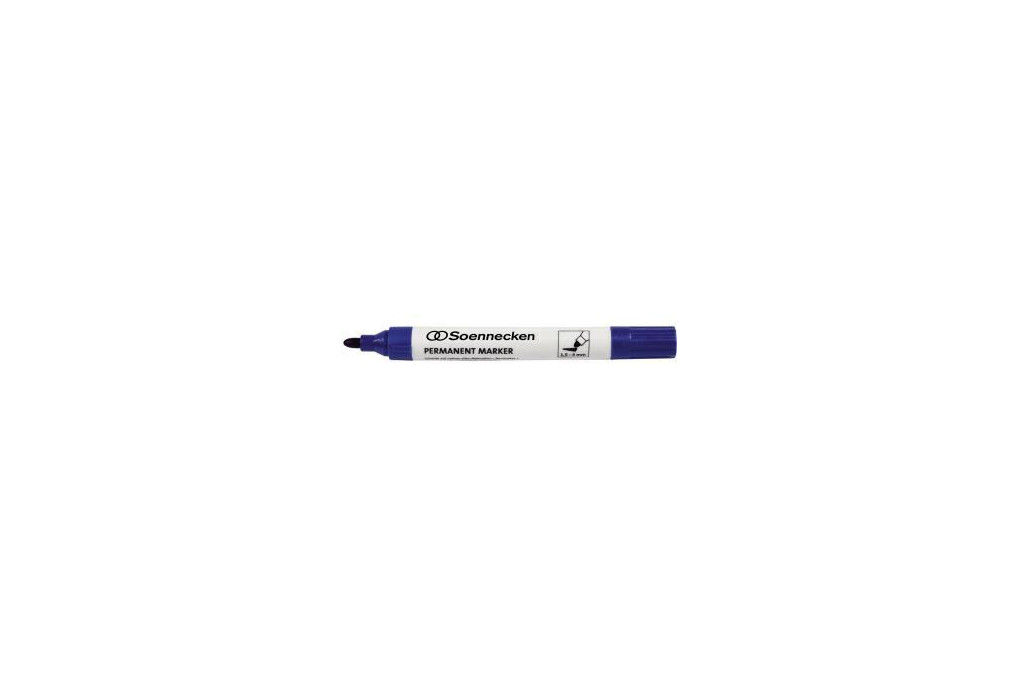 Soennecken Permanentmarker 3105 4mm Rundspitze blau