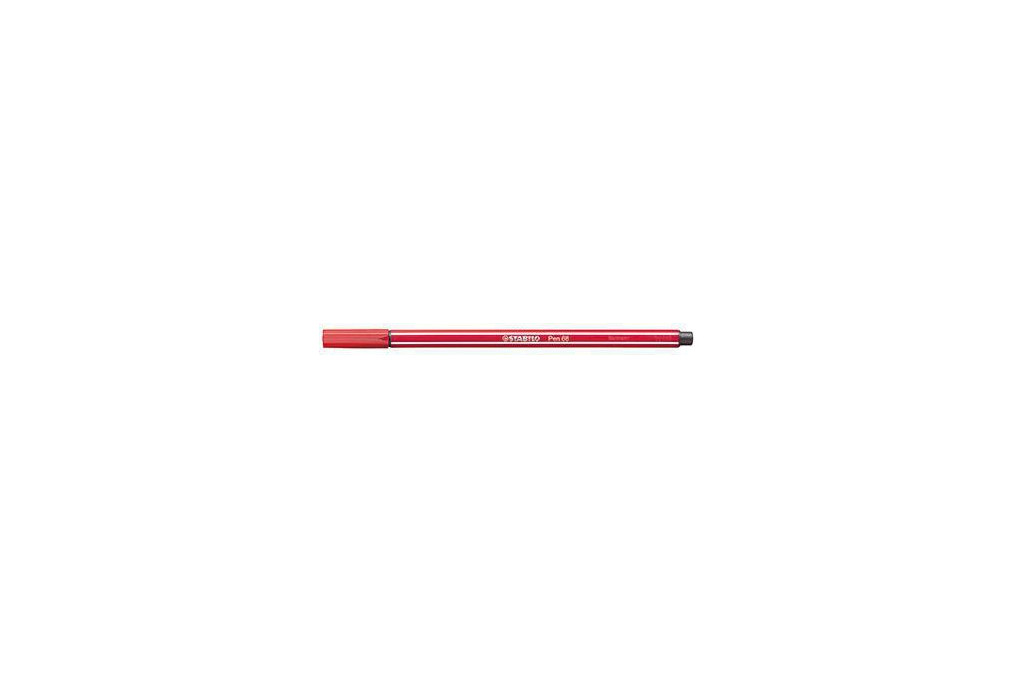 STABILO Fasermaler Pen 68 40 M 1mm Rundspitze rot