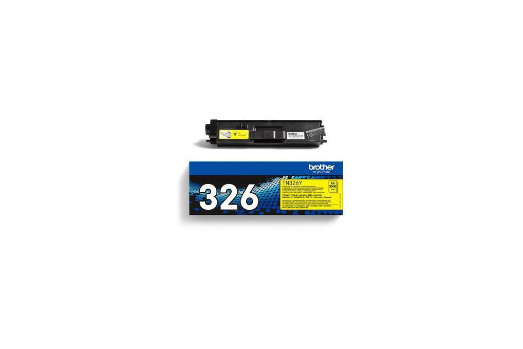 Brother Toner TN326Y 3.500Seiten gelb Brother Toner TN326Y 3.500Seiten gelb
