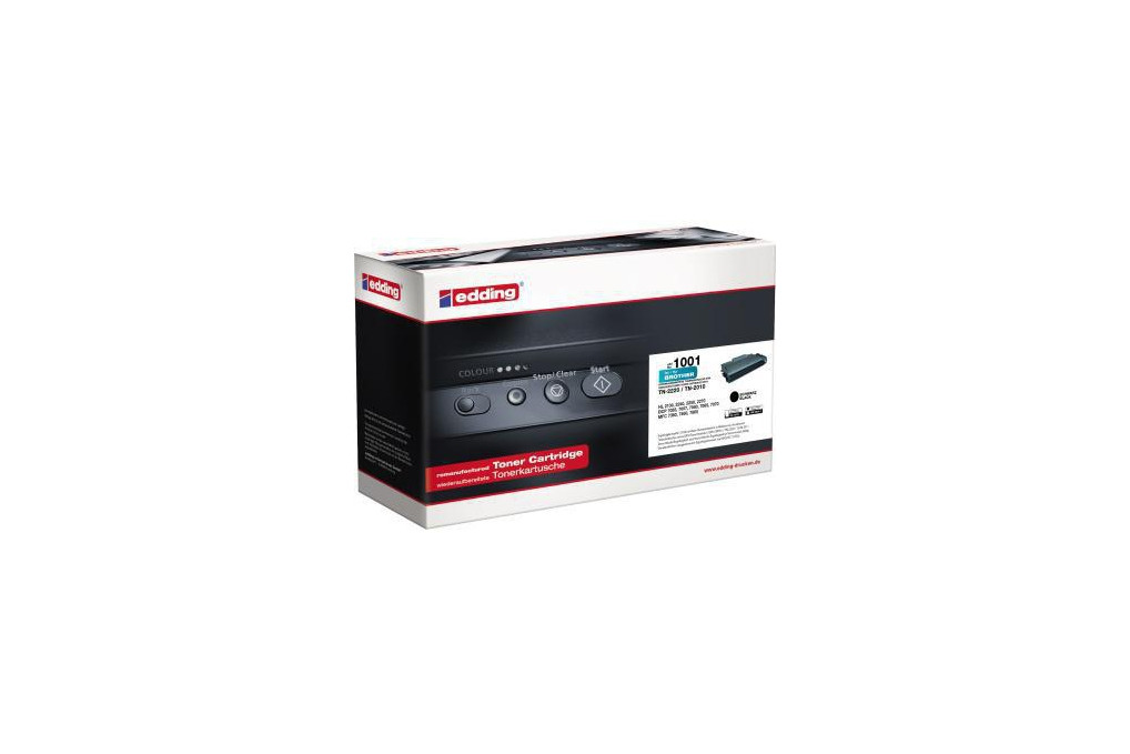 edding Toner 18 1001 wie Brother TN 2220 2.600Seiten schwarz edding Toner 18 1001 wie Brother TN 2220 2.600Seiten schwarz