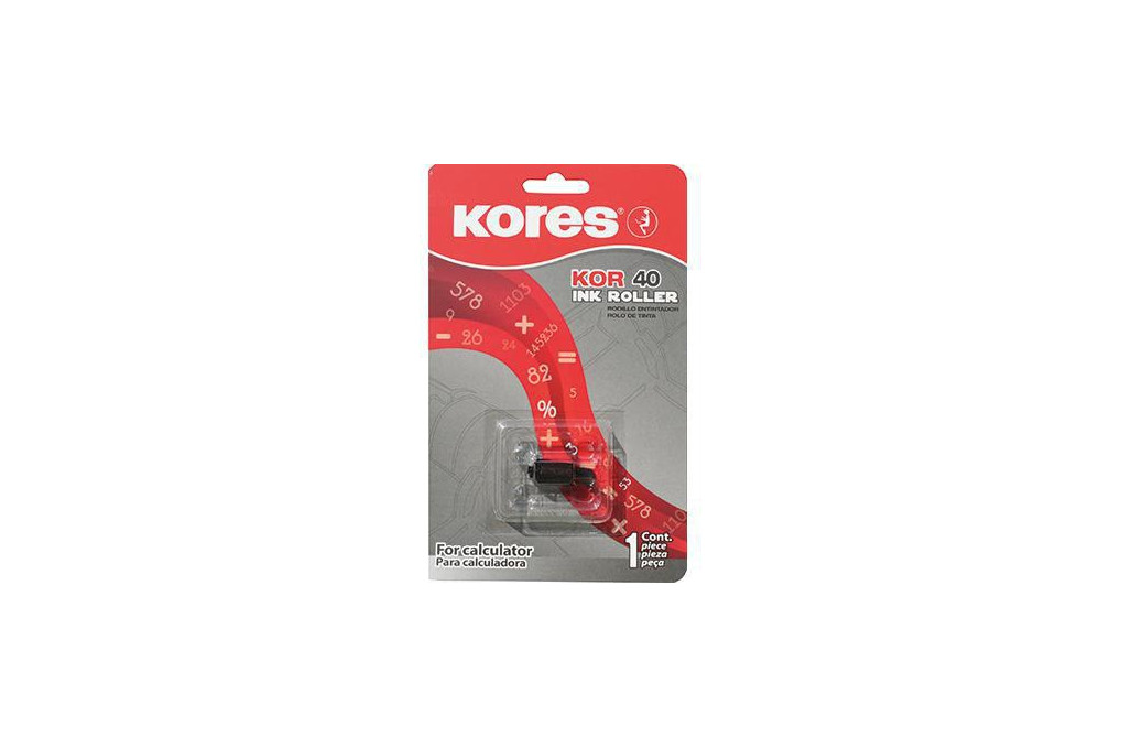 Kores Farbrolle G744S Gr.744 schwarz