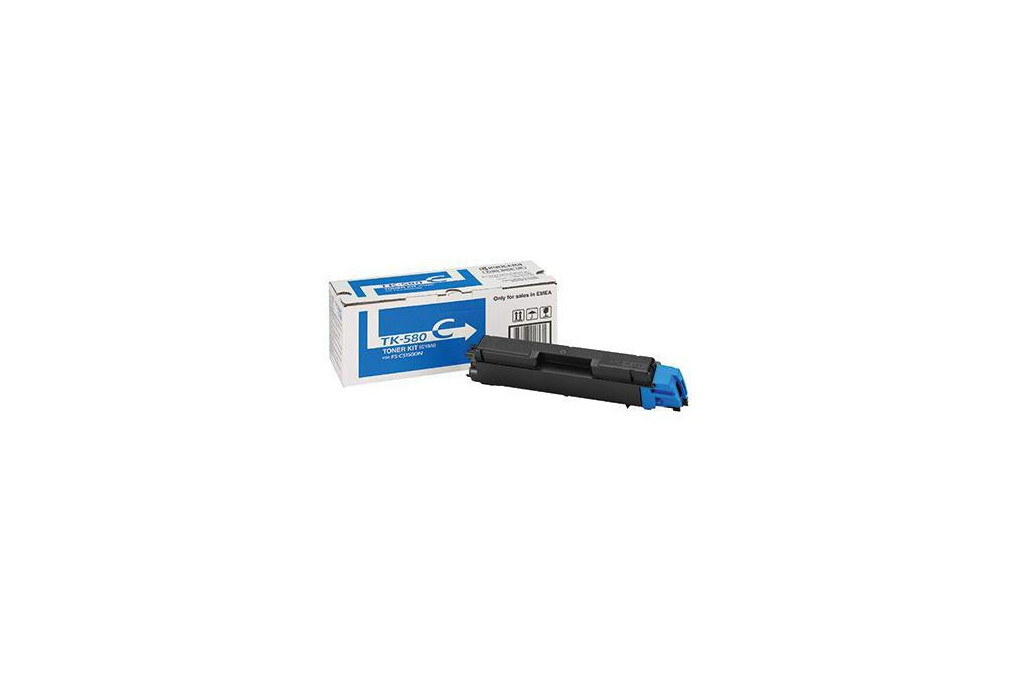 KYOCERA Toner 1T02KTCNL0 TK 580C 2.800Seiten cyan