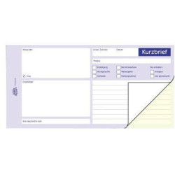 Avery Zweckform Kurzbrief 1741 1 3 DIN A4 2x40Blatt