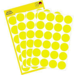 Avery Zweckform Markierungspunkt 3007 18mm gelb 96 St. Pack.