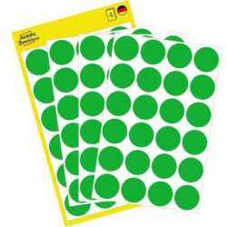 Avery Zweckform Markierungspunkt 3597 18mm grün 96 St. Pack. Avery Zweckform Markierungspunkt 3597 18mm grün 96 St. Pack.