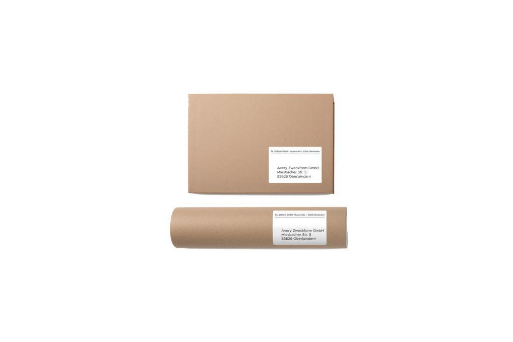 Avery Zweckform Universaletikett 3426 105x70mm weiß 800 St. Pack. Avery Zweckform Universaletikett 3426 105x70mm weiß 800 St. Pack.