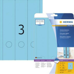 HERMA Ordneretikett 5138 61x297mm blau 60 St.Pack. HERMA Ordneretikett 5138 61x297mm blau 60 St.Pack.