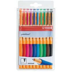 STABILO Tintenroller pointVisco 1099 10 0,5mm sortiert 10 St. Pack.