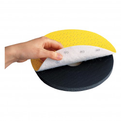KAD D225/16 S Gepolsterter Adapter für Klett-Papier