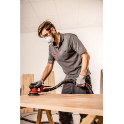 ORE 3-150 EC Set Leistungsstarker Exzenterschleifer mit Drehzahlregelung, 150 mm