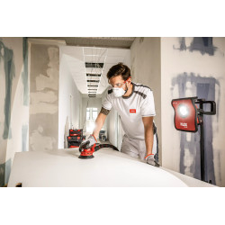 ORE 3-150 EC Set Leistungsstarker Exzenterschleifer mit Drehzahlregelung, 150 mm