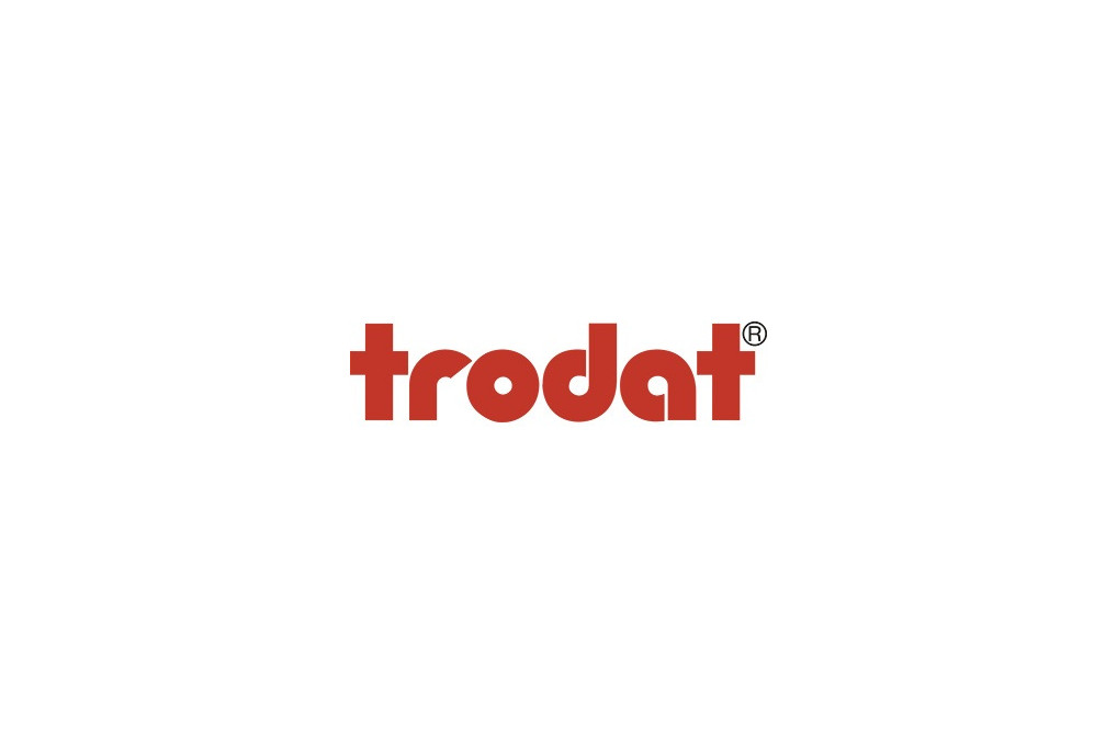 trodat Textstempel Typo Printy 43145 47x18mm schwarz blau