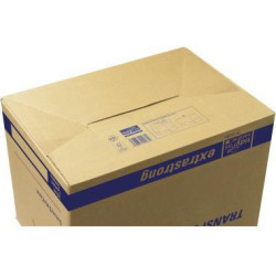 tidyPac Umzugskarton Transportbox XL TP110.002 68x35,5x35cm braun