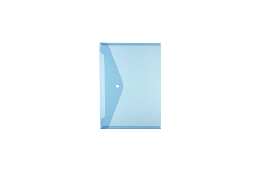 Herlitz Dokumententasche 10657948 DIN A4 Druckknopf PP blau