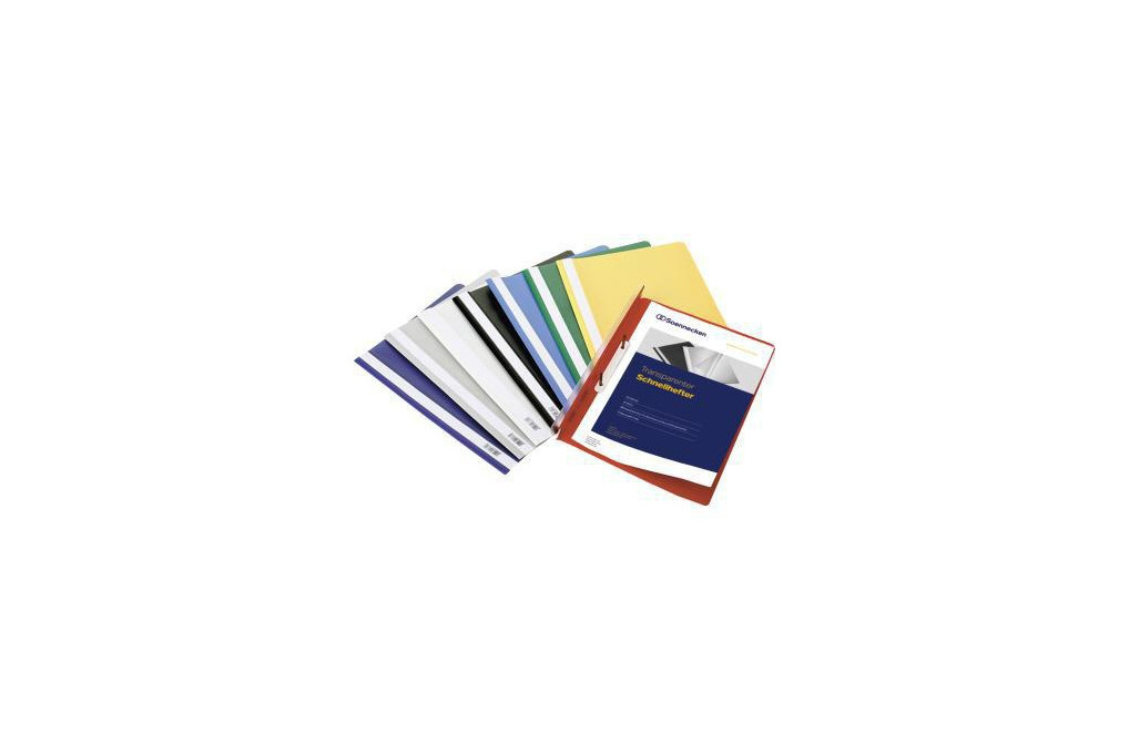 Soennecken Schnellhefter 2966 DIN A4 PP schwarz 10 St. Pack. Soennecken Schnellhefter 2966 DIN A4 PP schwarz 10 St. Pack.