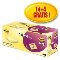 Post it Haftnotiz Promotion Super Sticky 654 P14CY 4SSCY ge 18 St.