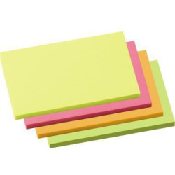 Soennecken Haftnotiz 5835 125x75mm neonfarben 4x100Blatt 4 St. Pack.