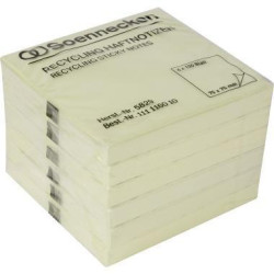 Soennecken Haftnotiz oeco 5829 RC 75x75mm 100Bl. gelb 6St. Soennecken Haftnotiz oeco 5829 RC 75x75mm 100Bl. gelb 6St.