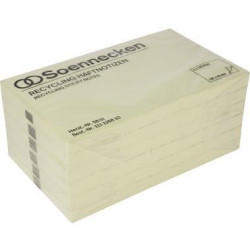 Soennecken Haftnotiz oeco 5831 RC 125x75mm 100Bl. gelb 6St. Soennecken Haftnotiz oeco 5831 RC 125x75mm 100Bl. gelb 6St.