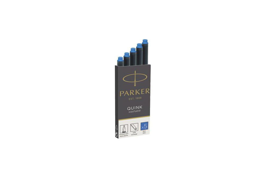 Parker Tintenpatrone QUINK 1950383 Königsbl 5 St. Pack.