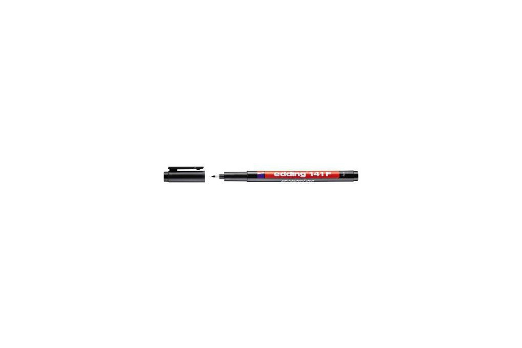 edding Folienschreiber 141 F 4 141001 0,6mm permanent schwarz