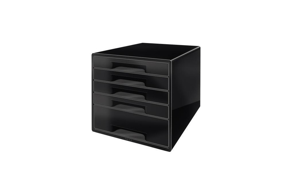 Leitz Schubladenbox CUBE 52531095 5Schubfächer schwarz