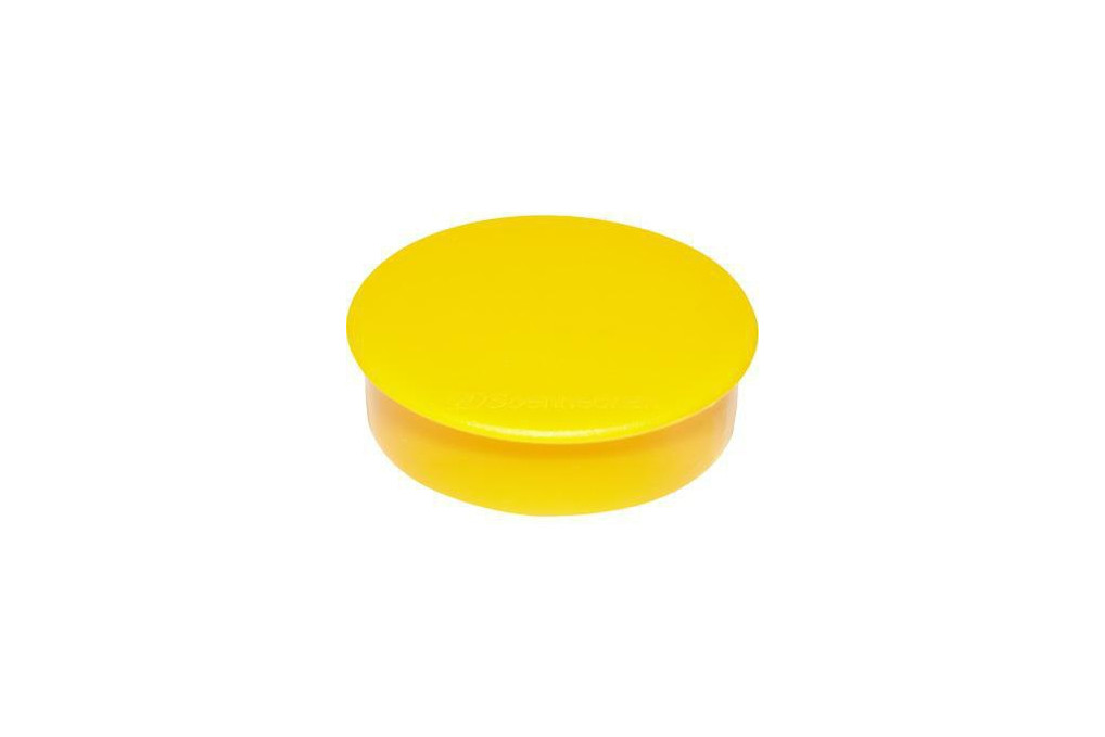 Soennecken Magnet 4885 rund 38mm 2,5kg gelb 10 St. Pack.