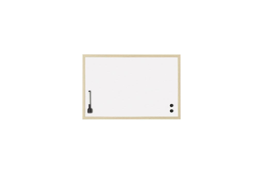 magnetoplan Whiteboard 121928 MDF Rahmen 990x590mm