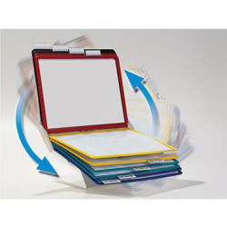 DURABLE Sichttafelständer VARIO PRO 10 557900 10Tafeln sort. Reiter DURABLE Sichttafelständer VARIO PRO 10 557900 10Tafeln sort. Reiter