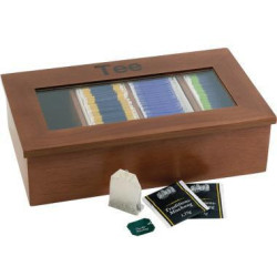 APS Teebox 11574 Holz rotbraun