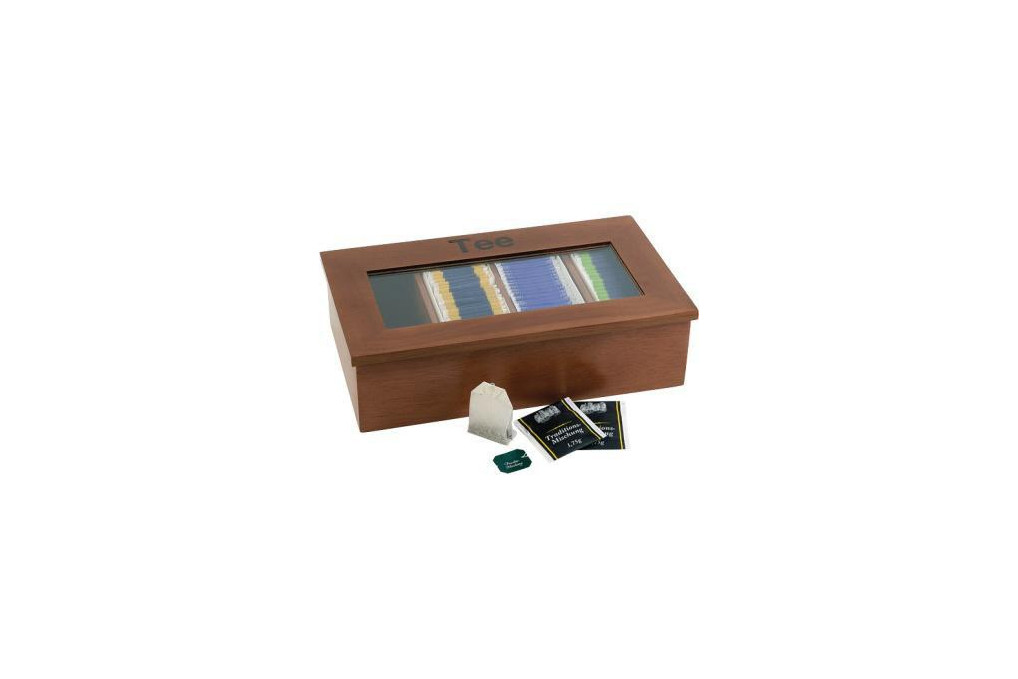 APS Teebox 11574 Holz rotbraun