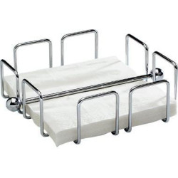 APS Serviettenhalter 11763 19x19cm Metall verchromt APS Serviettenhalter 11763 19x19cm Metall verchromt