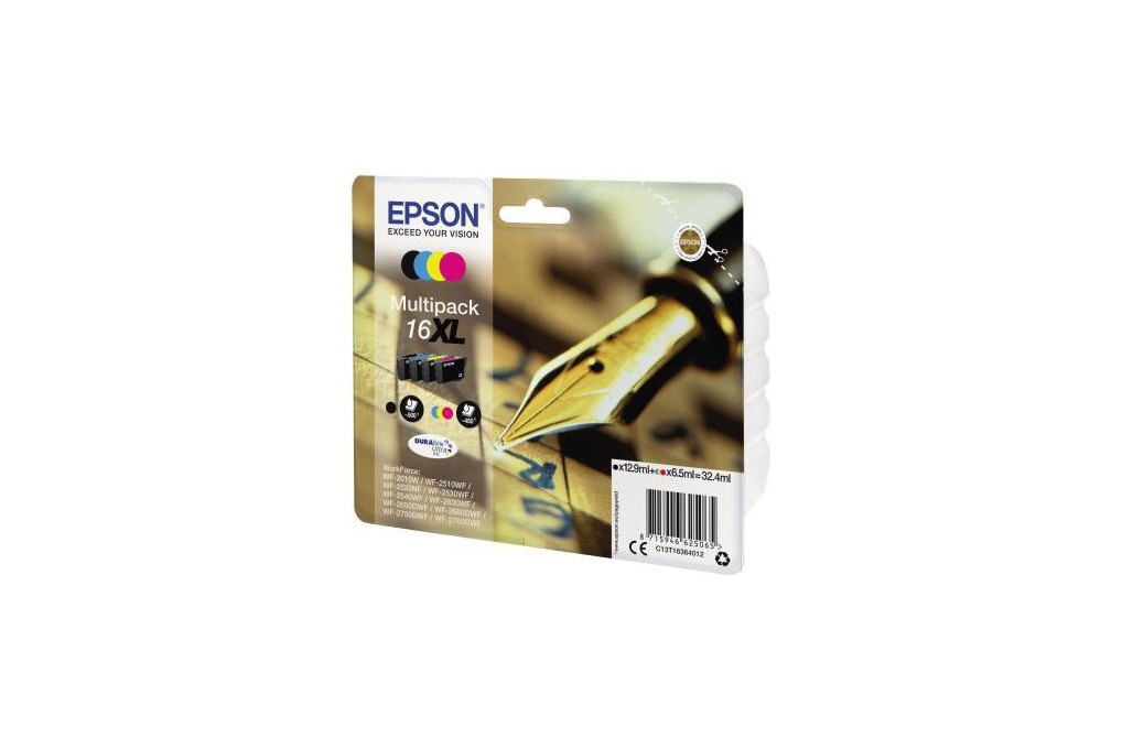 Epson Tintenpatrone C13T16364012 sw c m y 4 St. Pack.