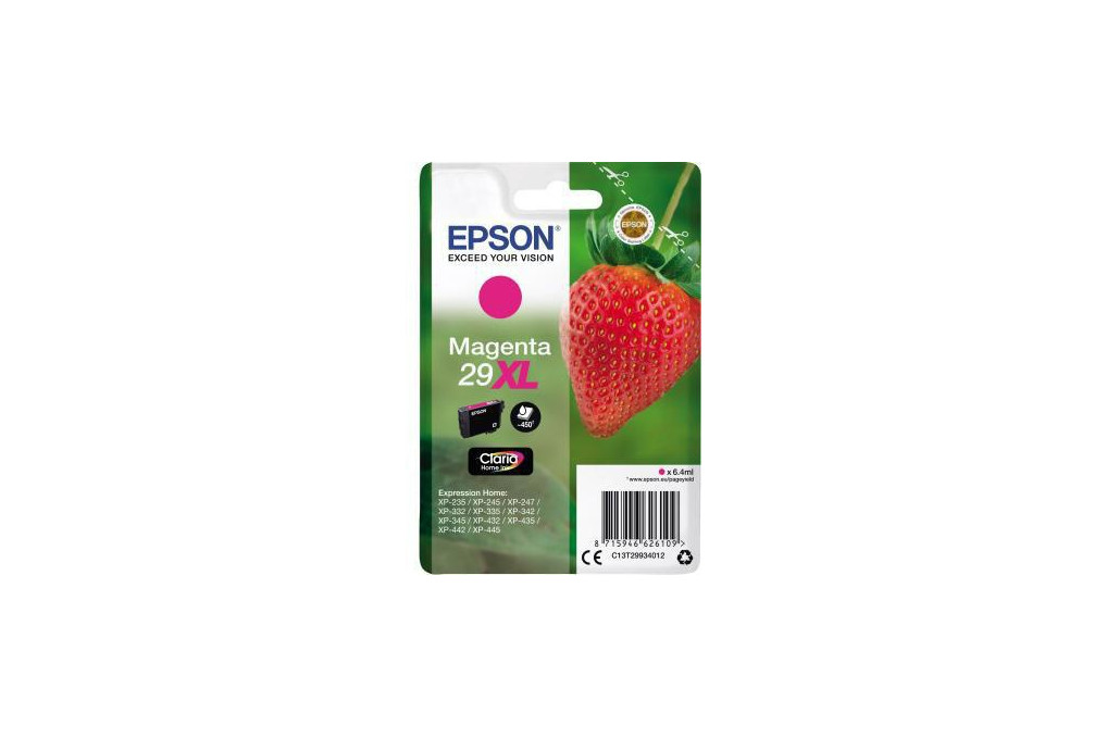 Epson Tintenpatrone C13T29934012 29XL 6,4ml 450Seiten magenta