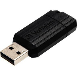 Verbatim USB Stick PinStripe 49065 64GB USB2.0 sw Verbatim USB Stick PinStripe 49065 64GB USB2.0 sw