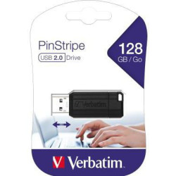 Verbatim USB Stick Pin Stripe 49071 128GB schwarz Verbatim USB Stick Pin Stripe 49071 128GB schwarz