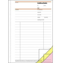 SIGEL Lieferschein SD012 DIN A5 selbstdurchschreibend 3x40Blatt