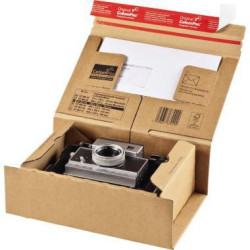 ColomPac Versandkarton POST BOX CP067.06 33x12x29cm braun