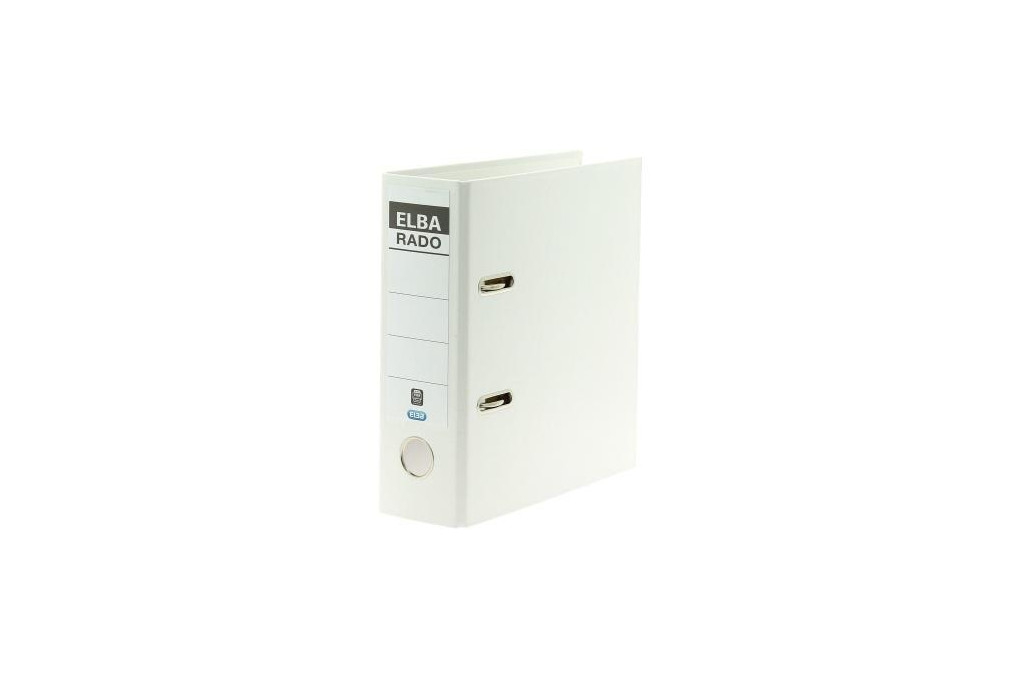 ELBA Ordner 100022642 rado plast A5 hoch 7,5cm PVC weiß
