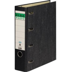ELBA Doppelordner 100551836 75mm für 2xDIN A5 quer Altpapier schwarz ELBA Doppelordner 100551836 75mm für 2xDIN A5 quer Altpapier schwarz