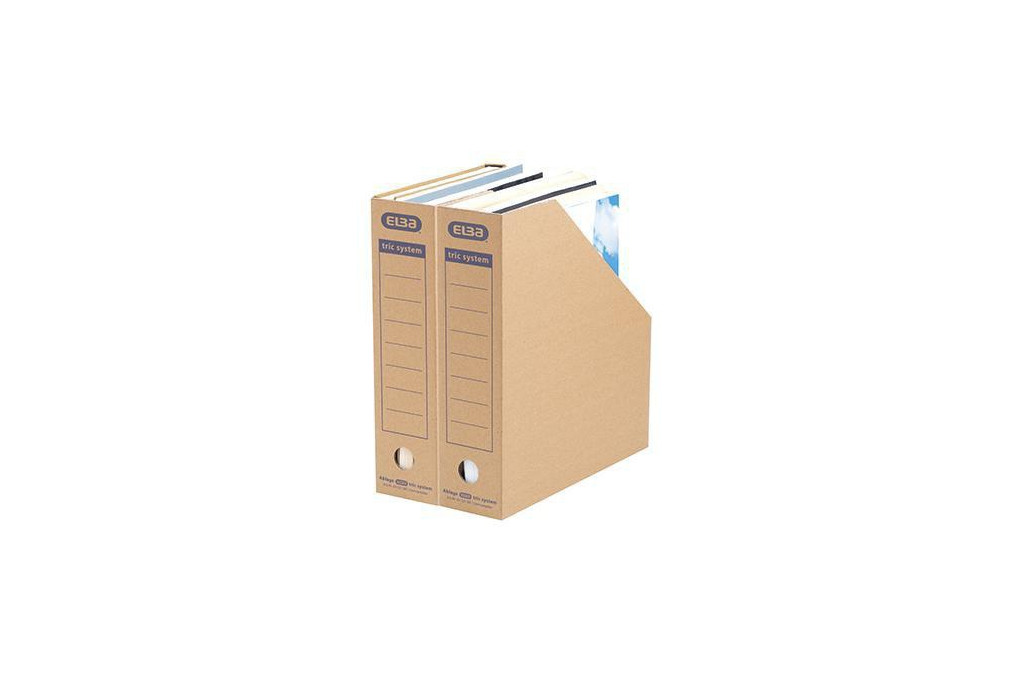 ELBA Stehsammler tric 100421086 78x287x310mm Wellpappe naturbraun