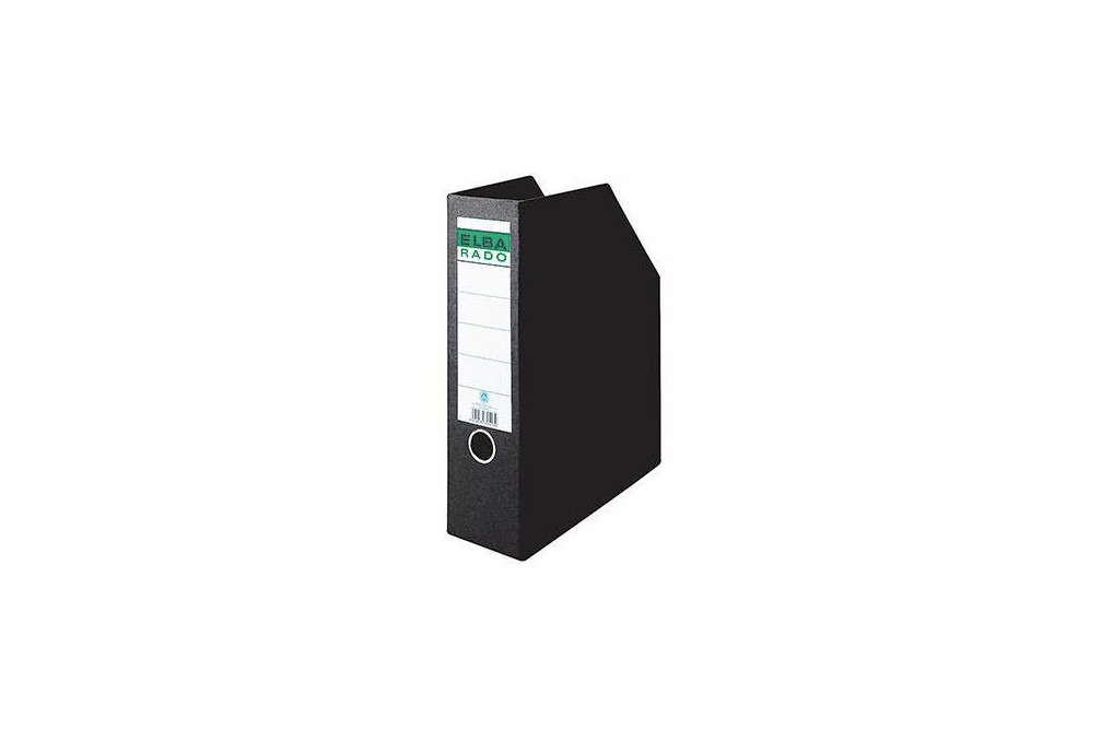 ELBA Stehsammler 100420838 DIN A4 85mm Hartpappe schwarz