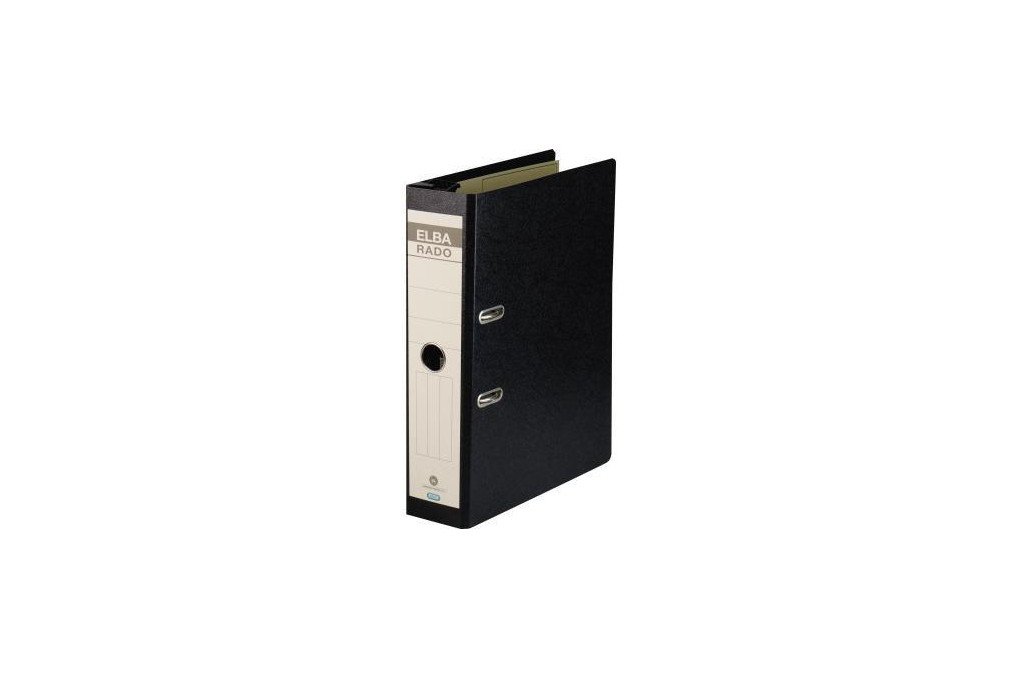 ELBA Hängeordner rado 100081047 DIN A4 75mm Hartpappe schwarz