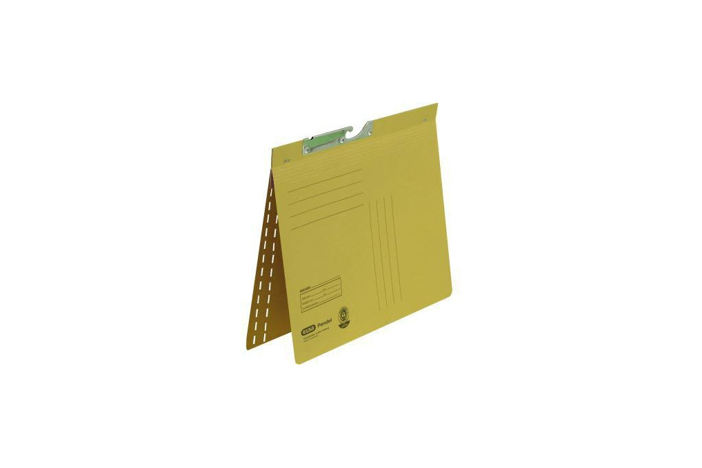 ELBA Pendelhefter 100560094 DIN A4 kaufm. Heftung 250g Karton gelb