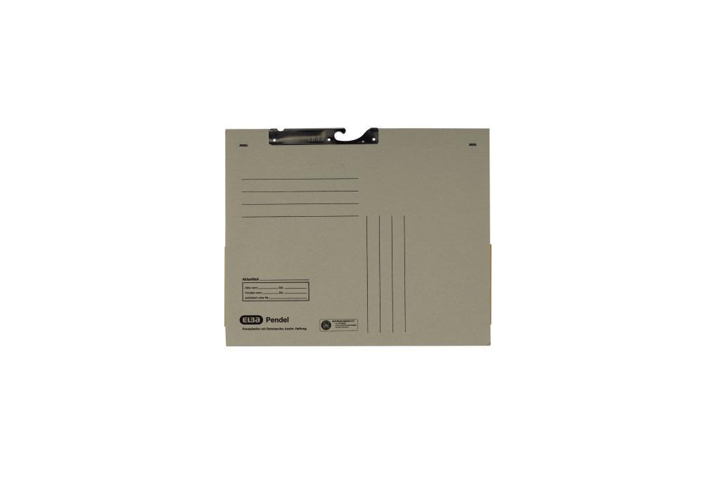 ELBA Pendelhefter 100570025 DIN A4 Dehntasche 320g Karton grau ELBA Pendelhefter 100570025 DIN A4 Dehntasche 320g Karton grau