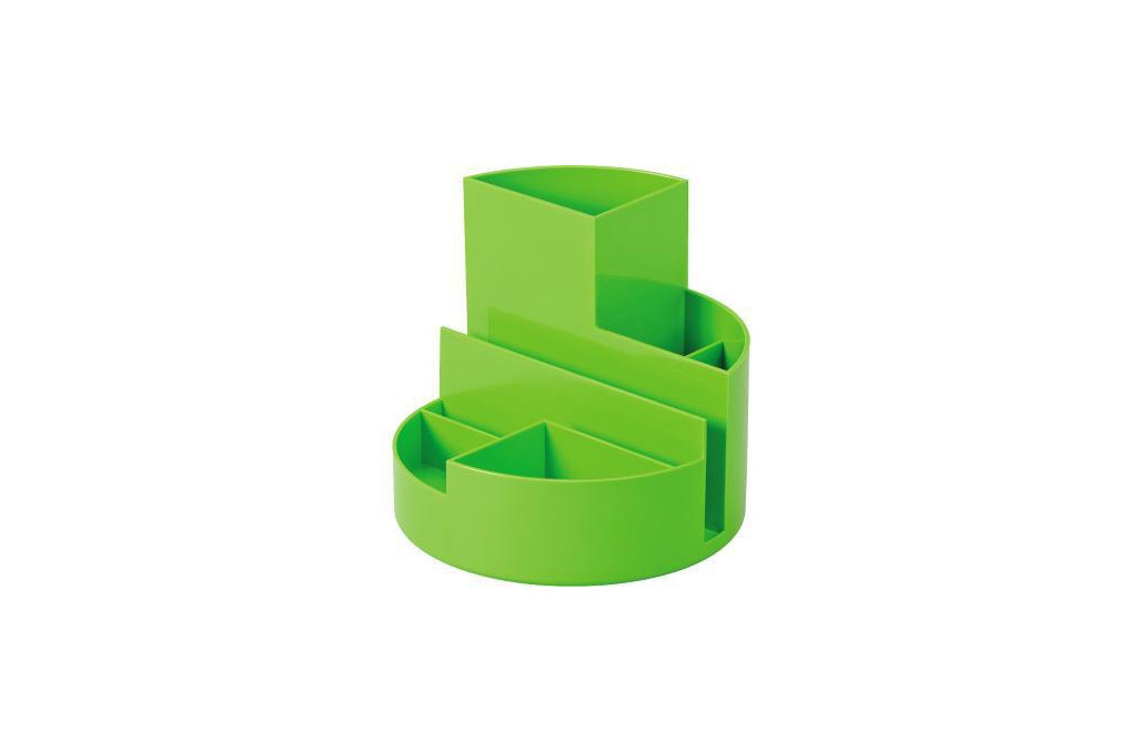 MAUL Stifteköcher 4117654 rund 6Fächer Kunststoff hellgrün MAUL Stifteköcher 4117654 rund 6Fächer Kunststoff hellgrün